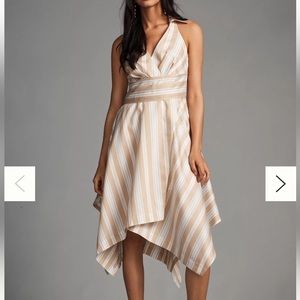 NWT Anthropologie - Maeve Asymmetrical Wrap Shirt Dress